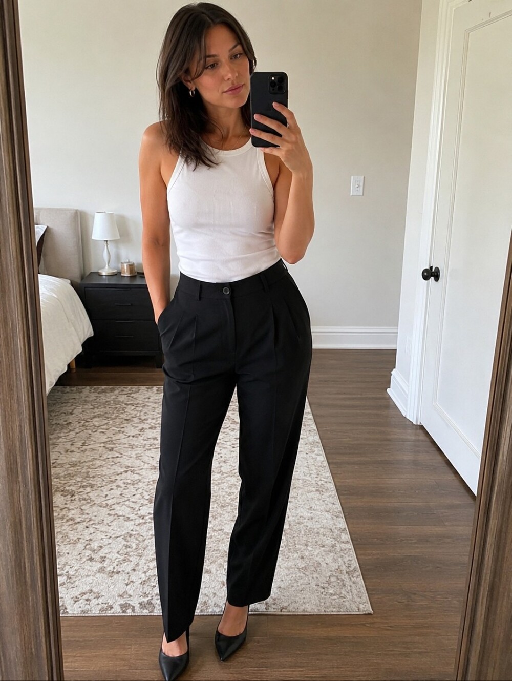 ❤️ VINTAGE 90S RENFREW HIGH RISE PLEATED TAPERED LEG PANTS / TROUSERS, 10